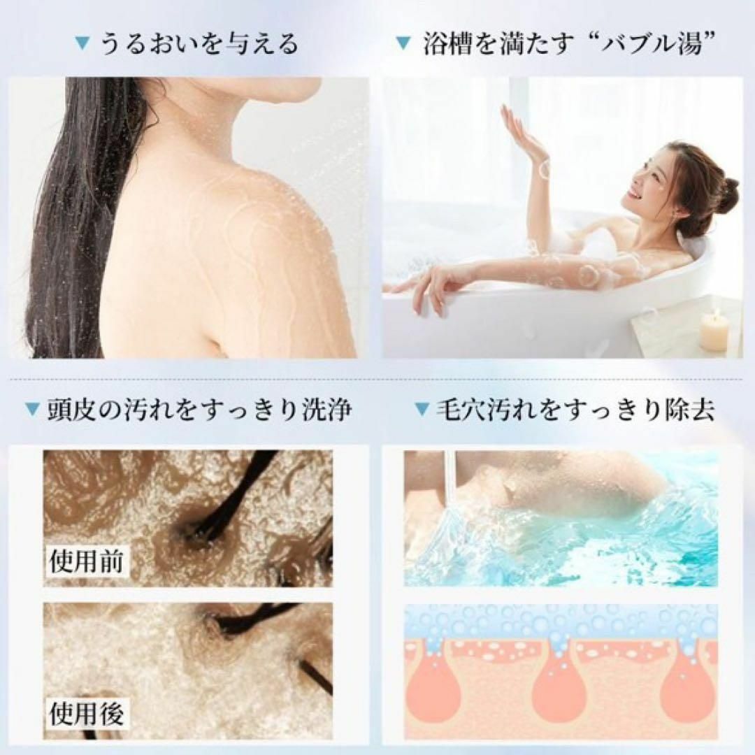 マイクロナノバブル シャワーヘッド 節水 シルバー ナノバブル 高洗浄力 メンズのジャケット/アウター(ノーカラージャケット)の商品写真