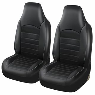 シート カバー 汎用品 普通 軽 自動車 運転 助手 レザー 合成皮革 防水 エ(その他)
