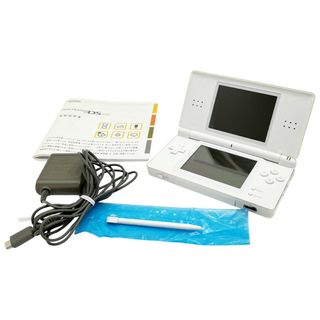 ◆◆Nintendo 任天堂 DSLite 本体 画面焼け有 ホワイト