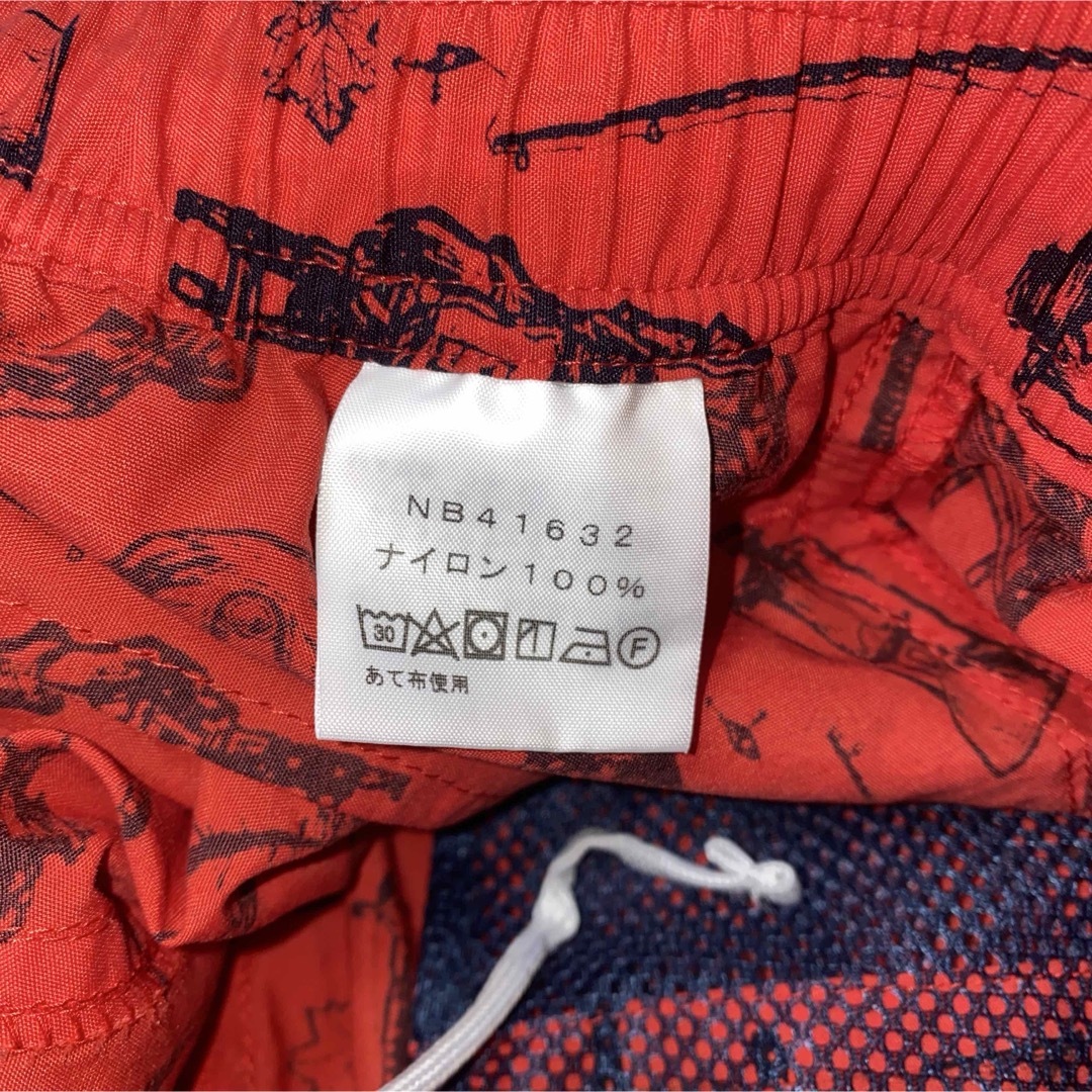 THE NORTH FACE(ザノースフェイス)の【美品】THE NORTH FACE ノベルティバーサタイルショーツ レッド M メンズのパンツ(ショートパンツ)の商品写真