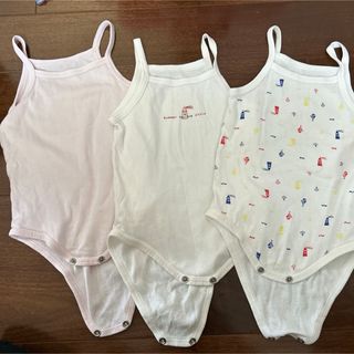 ロンパース シャツ肌着 3枚セット