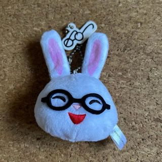 めがねウサギ　キーホルダー(キャラクターグッズ)