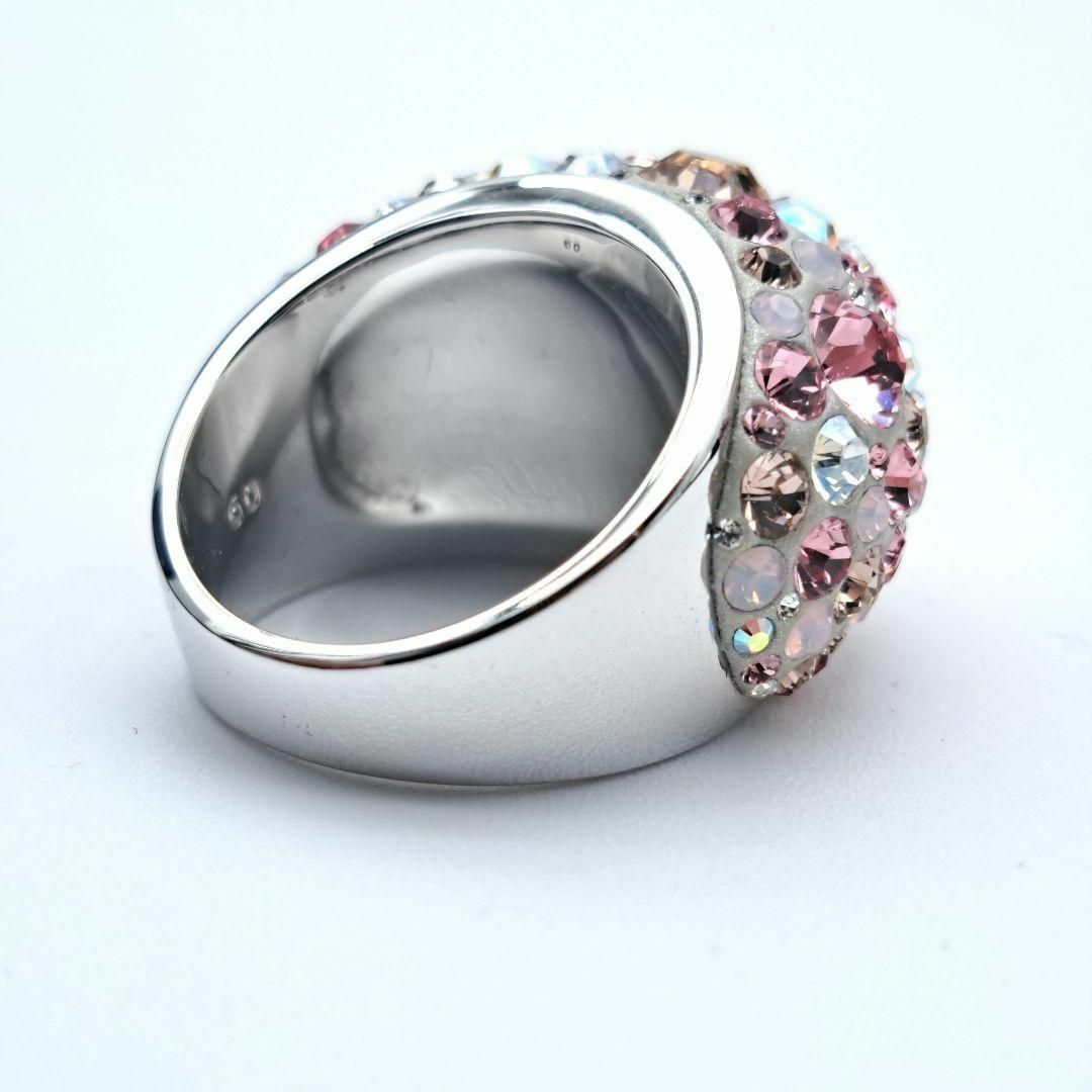SWAROVSKI(スワロフスキー)の極美品 SWAROVSKI スワロフスキー 指輪 クリスタル 18号 Y2K 箱 レディースのアクセサリー(リング(指輪))の商品写真