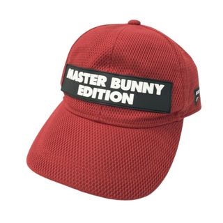 MASTER BUNNY EDITION マスターバニーエディション  メッシュキャップ  レッド系 FR [240101489172] ゴルフウェア ストスト(キャップ)