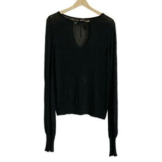 イザベルマラン(Isabel Marant)のISABEL MARANT(イザベルマラン) 長袖セーター サイズ1 S レディース - 黒 Vネック(ニット/セーター)