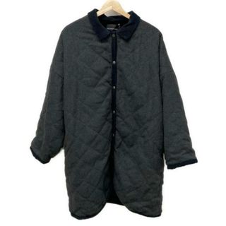 mizuiro  ind(ミズイロインド) コート レディース - グレー 長袖/秋/冬(その他)
