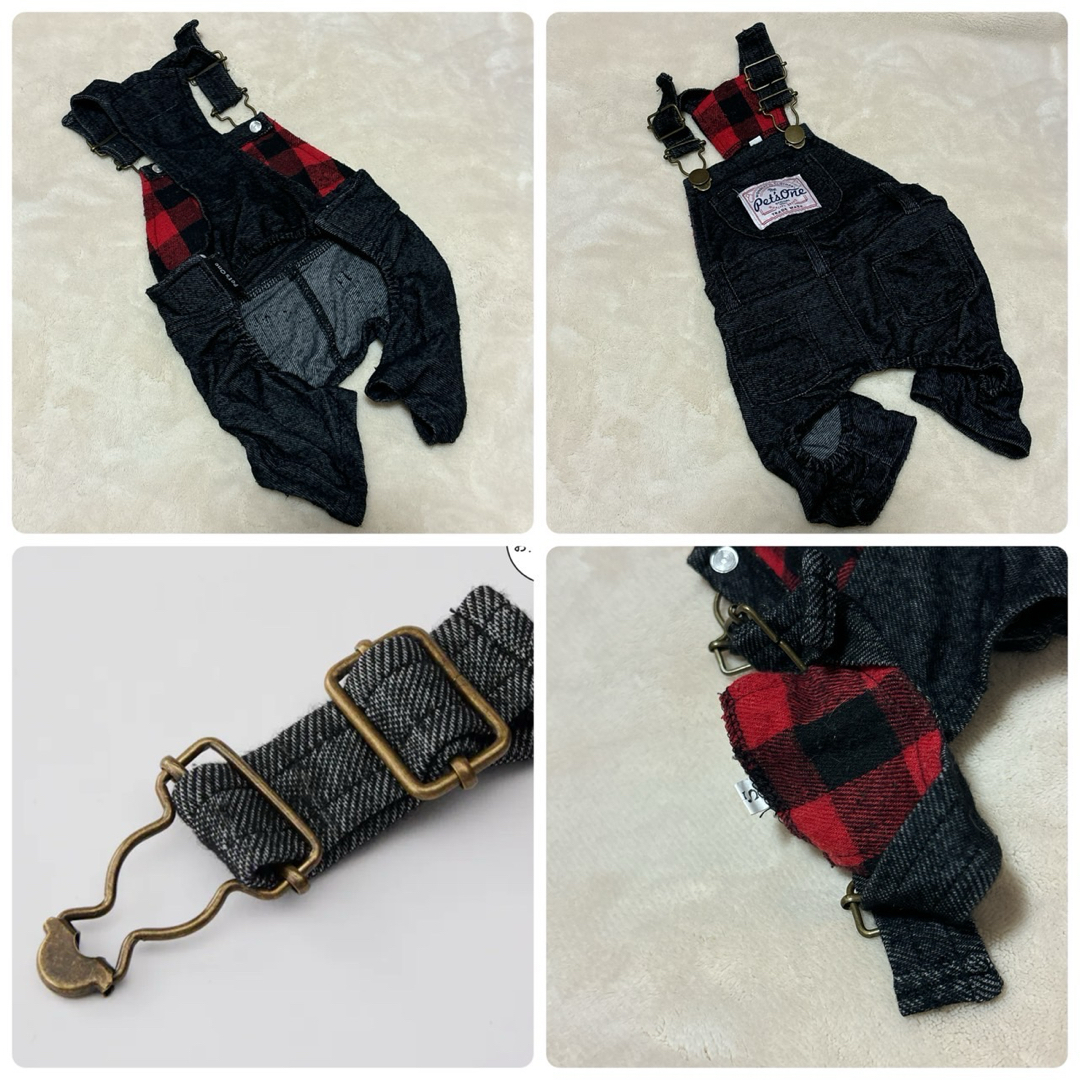 【絶版】　カインズ　限定　オリジナル商品　ペットウェア　オーバーオール ブラック その他のペット用品(犬)の商品写真