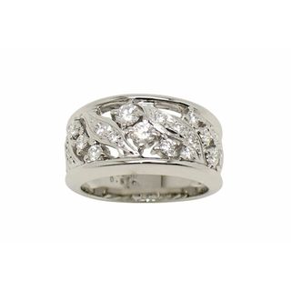 ミキモト(MIKIMOTO)のミキモト Pt950 メレダイヤ0.58ct デザイン リング #8【新宿店】【中古】【新着】(リング(指輪))