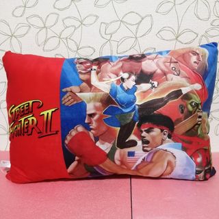 ストリートファイターⅡ スト2 クッション　ラウンドワン限定