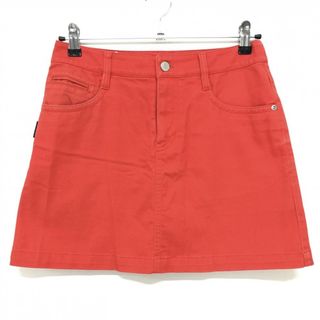 ジャックバニー スカート レッド 内側インナーパンツ ストレッチ レディース 1(M) ゴルフウェア Jack Bunny