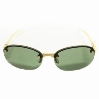 プラダ(PRADA)のプラダ サングラス 度入り SPR52C レンズ緑 グリーン ベージュ(その他)