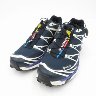 【瀬戸大橋店】 中古 SALOMON | サロモン スニーカー XT-6 GORE-TEX 'Carbon/Vanilla Ice/Liberty' 477325 ネイビー 26.5cm 【126】(スニーカー)
