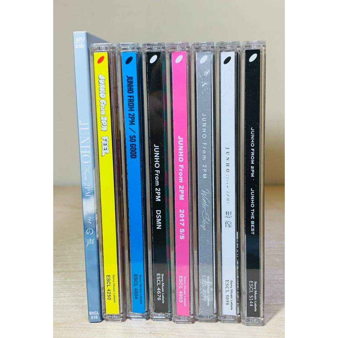 JUNHO From 2PM CD アルバム 全7枚+ベスト セット ジュノ エンタメ/ホビーのCD(ポップス/ロック(邦楽))の商品写真