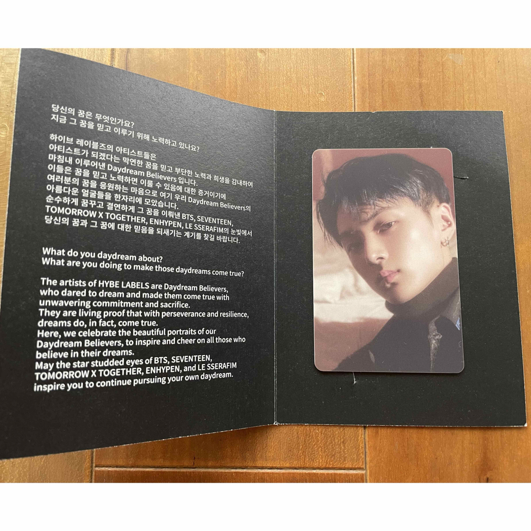 ENHYPEN(エンハイプン)のENHYPEN HYBE INSIGHT来場特典トレカ　ジェイ エンタメ/ホビーのCD(K-POP/アジア)の商品写真