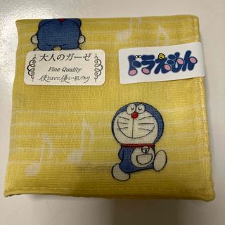 ドラエモン(ドラえもん)の新品　ドラえもん　大人のガーゼ　ハンカチ(ハンカチ)