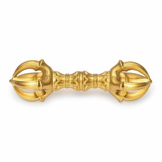 仏壇屋 滝田商店 五鈷杵 普及品 (長さ9.2cm)◆密教で使われる仏具・密教法(その他)
