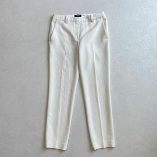 theory セオリー 白パンツ 美ライン お上品 ホワイト ズボン 0