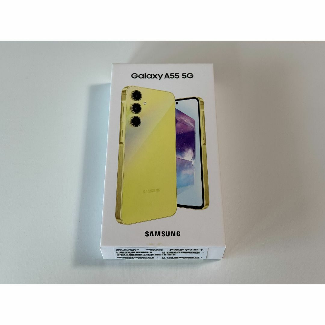 mikko様【新品】Galaxy A55 5G 8/256 イエロー SIMフリ Galaxy - 【SIMフリー】Galaxy A55 5G 8/256 イエロー【新品】の