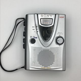 SONY TCM-400 シルバー ソニー カセットレコーダー ジャンク 