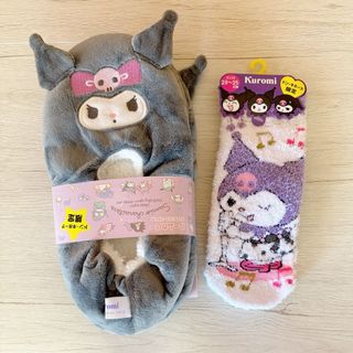 クロミちゃん スリッパ ソックス ルームウェア マイメロ キティ ちいかわ