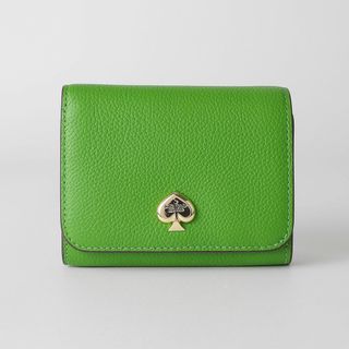 ケイトスペードニューヨーク(kate spade NEW YORK)の新品 ケイトスペード kate spade 2つ折り財布 スモールL ジップウォレット グリーン(財布)