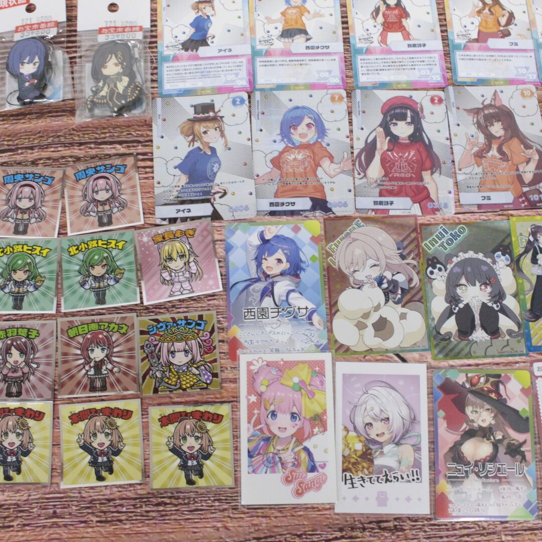 【★加古川物流】中古 にじさんじ  まとめ売り にじさんじフェス にじさんじマン 本間ひまわり 周央サンゴ  静凛 アクリルスタンド 西園チグサ フミ等【721】 エンタメ/ホビーのアニメグッズ(その他)の商品写真