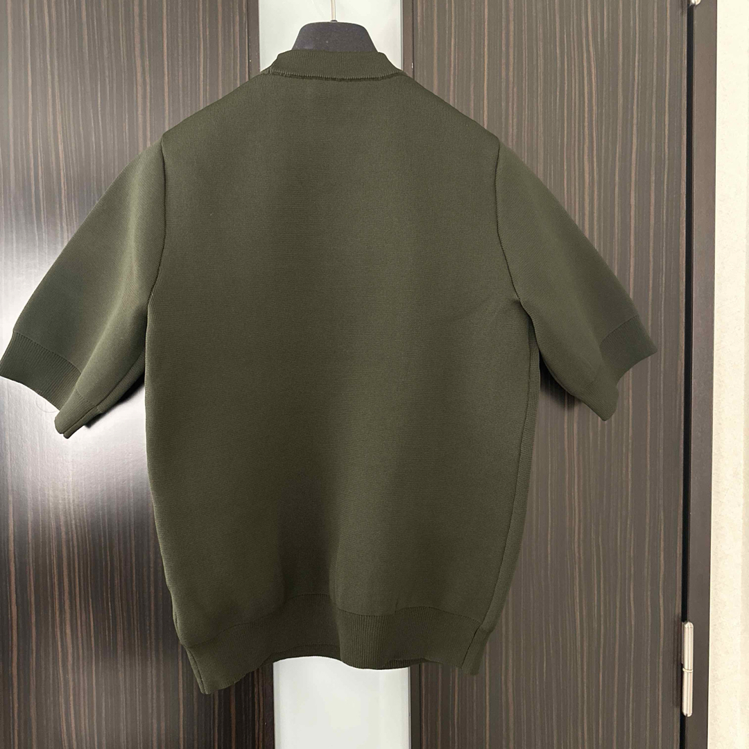 MADISONBLUE(マディソンブルー)の【美品】MADISONBLUE マディソンブルー ポリエステル 半袖ニット 01 レディースのトップス(ニット/セーター)の商品写真
