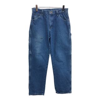 ディッキーズ(Dickies)のDickies ディッキーズ デニム ペインターパンツ ブルー(メンズ W31 L31 相当)中古 古着 U8435(デニム/ジーンズ)