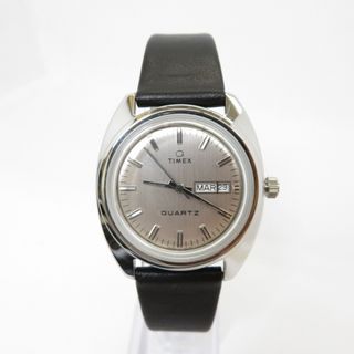 タイメックス(TIMEX)の【瀬戸大橋店】 中古 TIMEX | タイメックス 腕時計 アナログクオーツ Q TIMEX 1978 Re-Issue TW2U87900 シルバー 【131】(腕時計)