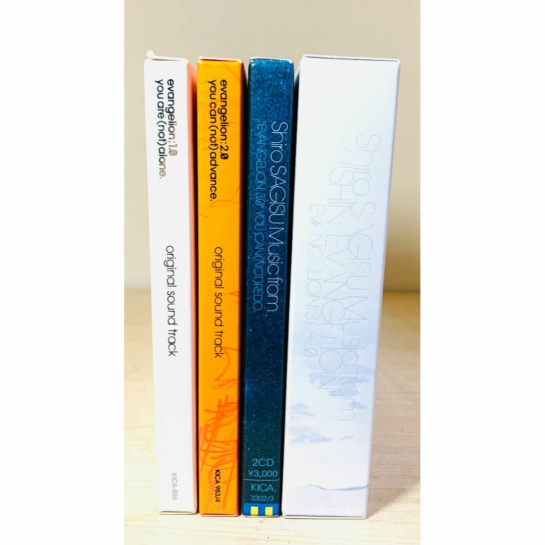 ヱヴァンゲリヲン新劇場版 サントラ CD 序 破 Q シン～ 全4枚 セット エンタメ/ホビーのCD(アニメ)の商品写真