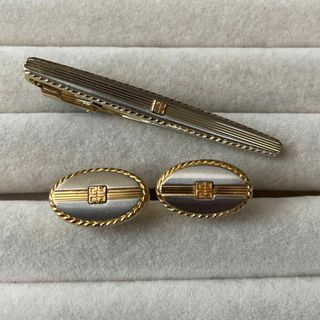 GIVENCHY 925 シルバー　ネクタイピン　カフリンクス