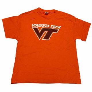 USA製 バージニア工科大学 半袖Tシャツ カレッジT 夏物古着cm3①