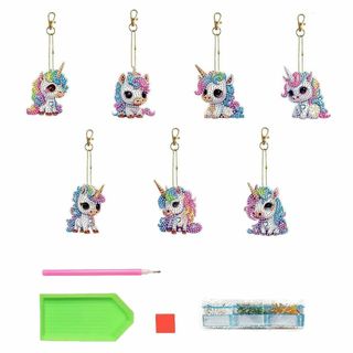 【数量限定】GOODCHI ダイヤモンドアート キーホルダー ペンダント 両面全(その他)