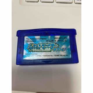 ポケットモンスター　サファイア　ソフト