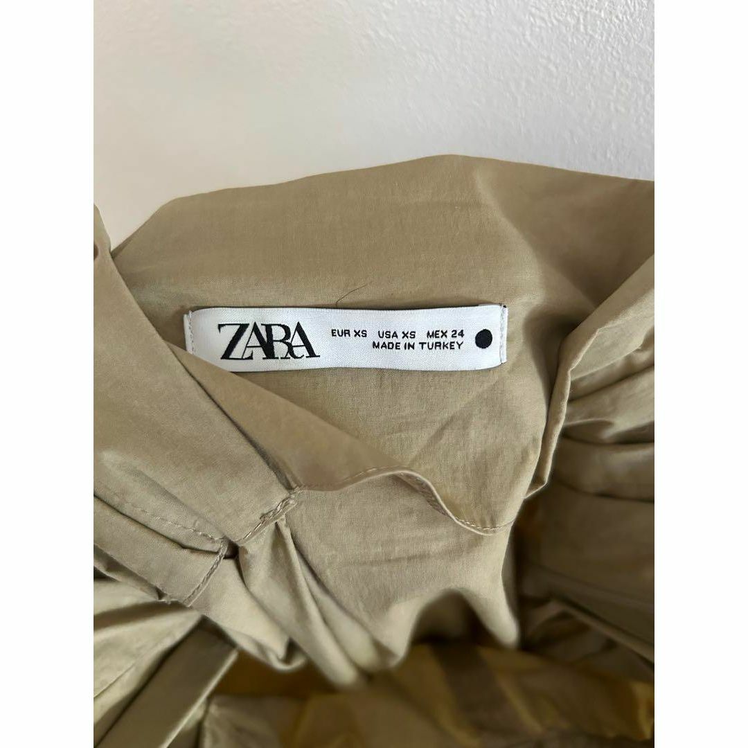ZARA(ザラ)のZARA　スカート　ロングスカート　ベージュ　XS レディースのスカート(ロングスカート)の商品写真