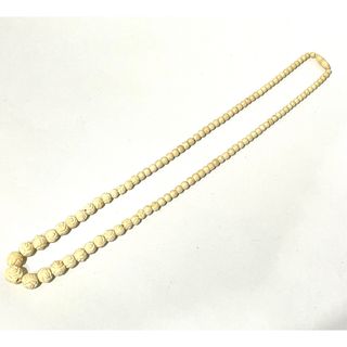 ★象牙風 象牙調 アクセサリー ネックレス アイボリー レトロ 総重量30.0g(ネックレス)