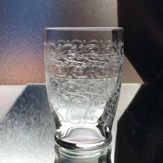 オールドバカラ Baccaratグヴュ★クリスタルグラス10cm☆水、ビールに♡
