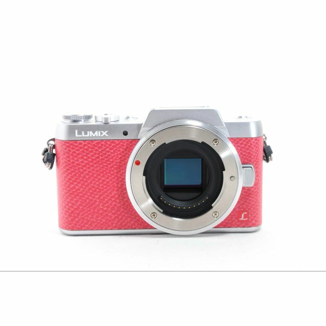 LUMIX(ルミックス)の可愛いピンク❤️WI-Fi&自撮り❤️LUMIX GF7❤️ミラーレス スマホ/家電/カメラのカメラ(ミラーレス一眼)の商品写真