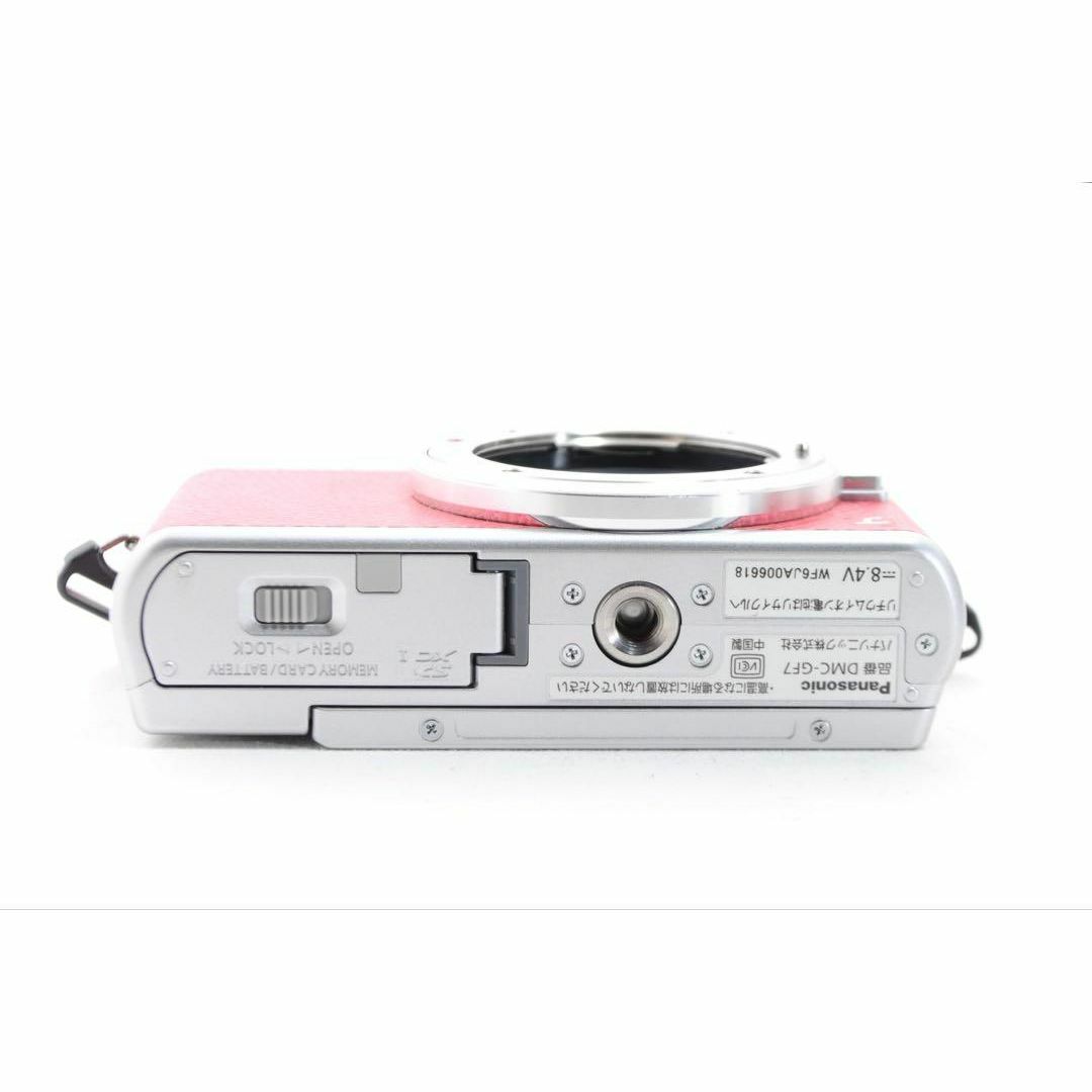 LUMIX(ルミックス)の可愛いピンク❤️WI-Fi&自撮り❤️LUMIX GF7❤️ミラーレス スマホ/家電/カメラのカメラ(ミラーレス一眼)の商品写真