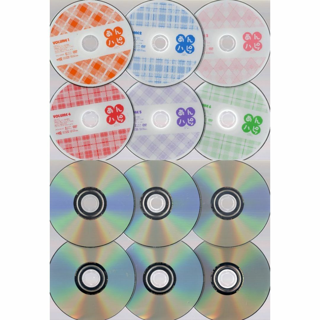 rd13110   あんハピ♪ 全6巻  中古DVD エンタメ/ホビーのDVD/ブルーレイ(アニメ)の商品写真