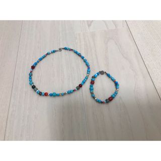 カネコイサオ(KANEKO ISAO)の★未使用　カネコイサオ　ワンダフルワールド　ネックレス、ブレスレット2点(セット/コーデ)