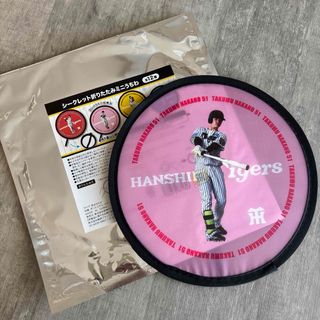 阪神タイガース☆シークレット折りたたみミニうちわ中野拓夢選手