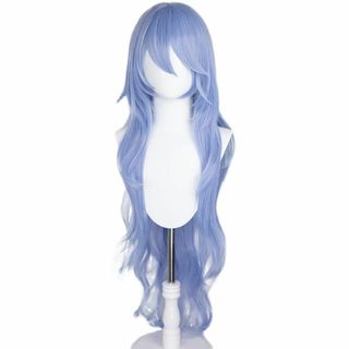 【新着商品】コスプレウィッグ 綾波レイ 風 コスプレ フルウィッグ 耐熱 かつら(その他)