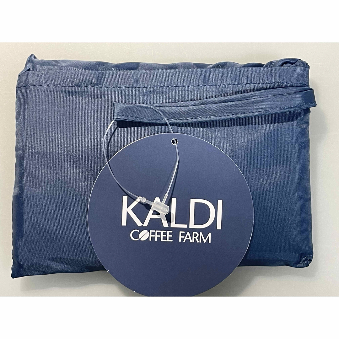 KALDI(カルディ)のカルディ　オリジナルエコバッグ　クラシックブルー レディースのバッグ(エコバッグ)の商品写真