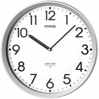 【特価セール】MAG(マグ) 掛け時計 壁掛け時計 グリーン購入法適合商品 電波(置時計)