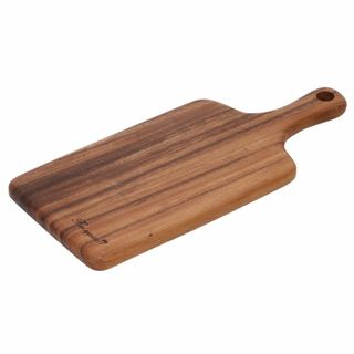 不二貿易 アカシア 木製食器 まな板 取っ手付き カッティングボード Lサイズ 