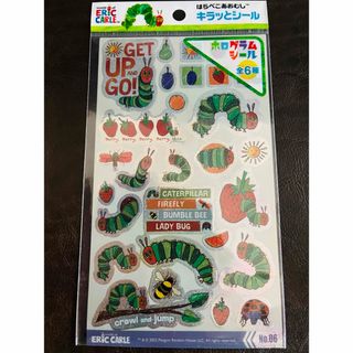 エリックカール(ERIC CARLE)のはらぺこあおむしキラキラシール①(キャラクターグッズ)