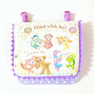 移動ポケット♥可愛い 紫 パープル 大きめ ポーチ♥幼稚園 小学生 発達障害
