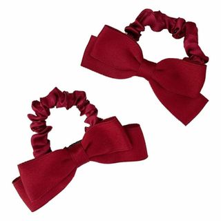 【特価商品】YINKE ヘアゴム ヘアアクセサリー リボン 大人 髪留め レディ(その他)