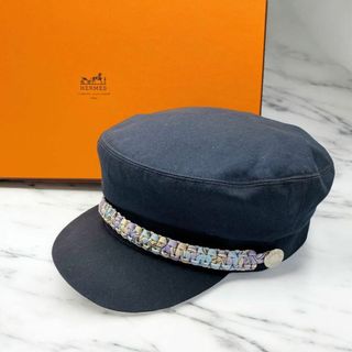 エルメス(HERMES)の⭐️美品⭐️ エルメス セリエ ドーヴィル キャスケット キャンバス(キャスケット)